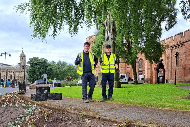 cumberland council grounds staff