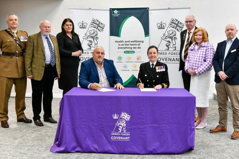 Cumberland council armed forces covenant