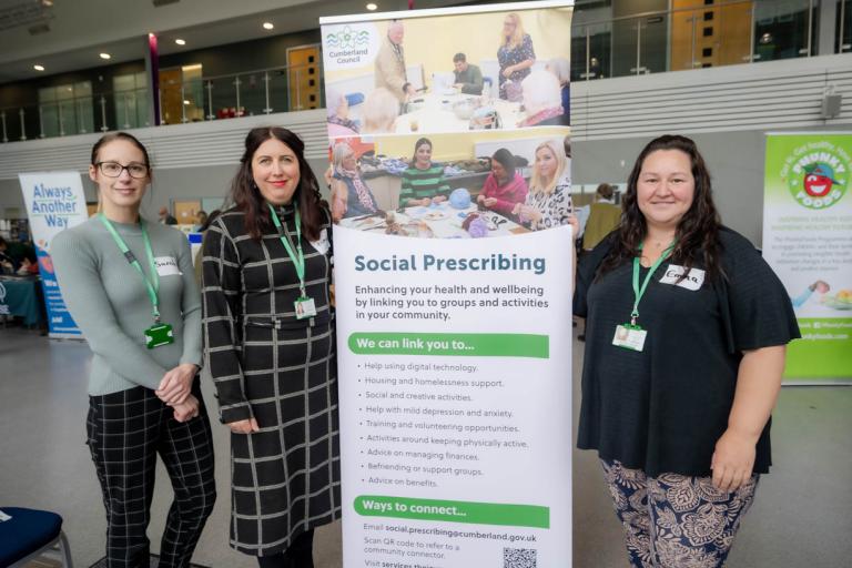 Cumberland council public health team